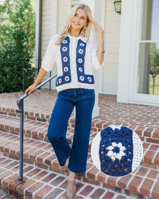 This navy floral sweater is full of charm and texture! The floral crochet details pop against the creamy knit, and those fabric-covered buttons are the perfect touch. It’s lightweight, playful, and perfect for crisp days with denim or layered over a dress.

>> All Set To Shine Navy Floral Sweater

#shopthemint #boutique #onlineshopping #styledaily #getthelook #everydayfashion