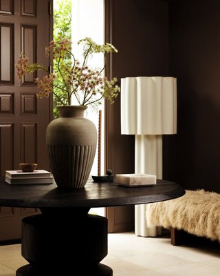 Socca 67'' Taupe Sheepskin Upholstered Bench - image 10 of 14