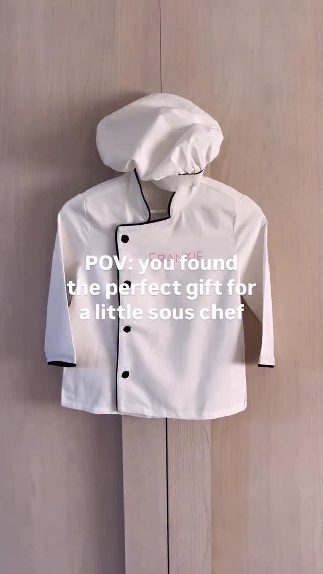 thumbnail image 2 of Child Apron Children Kids Apron Pocket Adjustable Chefs Kitchen Cooking Craft Black Apron With Pockets 2 of 11