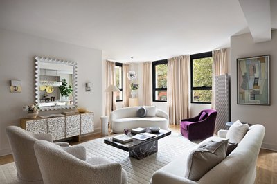 Lina 64" Stone and White Oak Wood Credenza - image 10 of 11