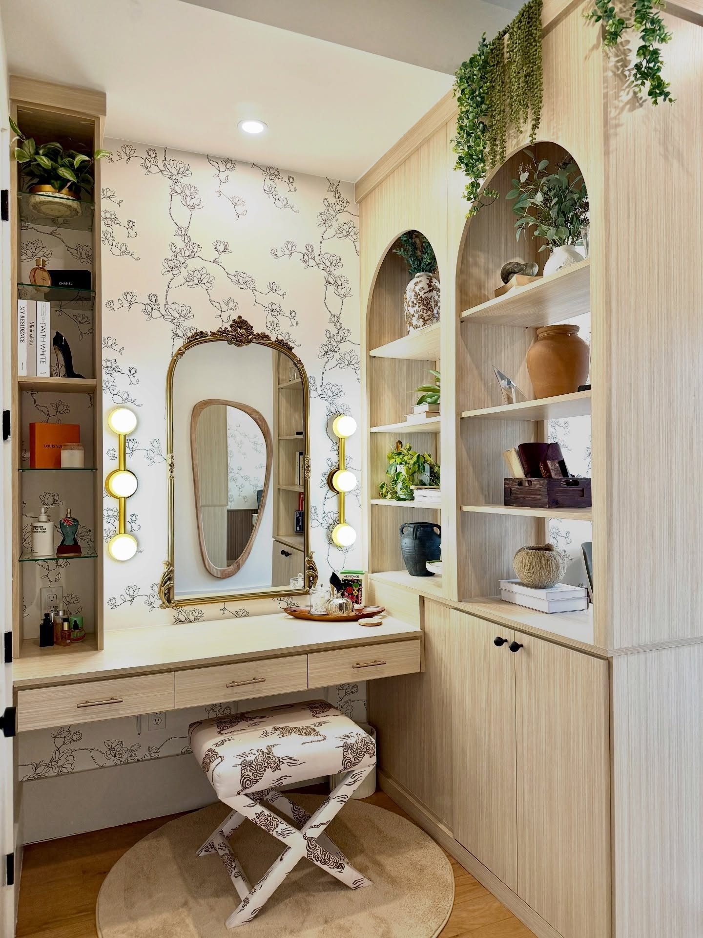 Kalle Wood Wall Mirror 32