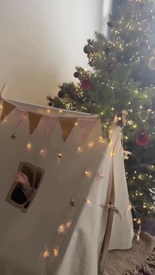 Play Khaki Green Collapsible Kids Canvas Play Tent - video 0 of 0