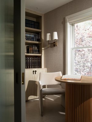 Foley Grey Faux Mohair Dining Armchairs Set of 4 - image 13 of 16