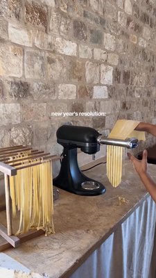 Play Crate & Barrel Acacia Pasta Drying Rack - video 0 of 1
