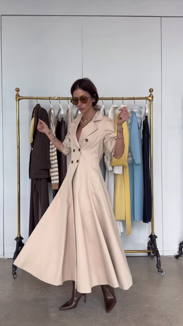 ELLIE TRENCH COAT in LATTE | ALICE + OLIVIA