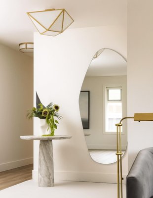 Babylon 30" Round Torrento Grey Marble Bistro Table - image 12 of 16