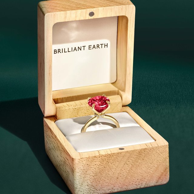 The sweetest comeback ever. Ring Pop x Brilliant Earth is back for a limited time only, in Cherry Darling and Strawberry Sweetheart. Sold out once, will sell out again. Link in bio to shop now.