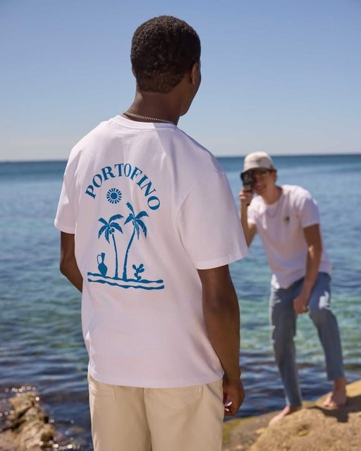 Pasquale Graphic Tee White