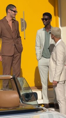 Put it in neutral. 
The suiting palette that makes every move feel easy.