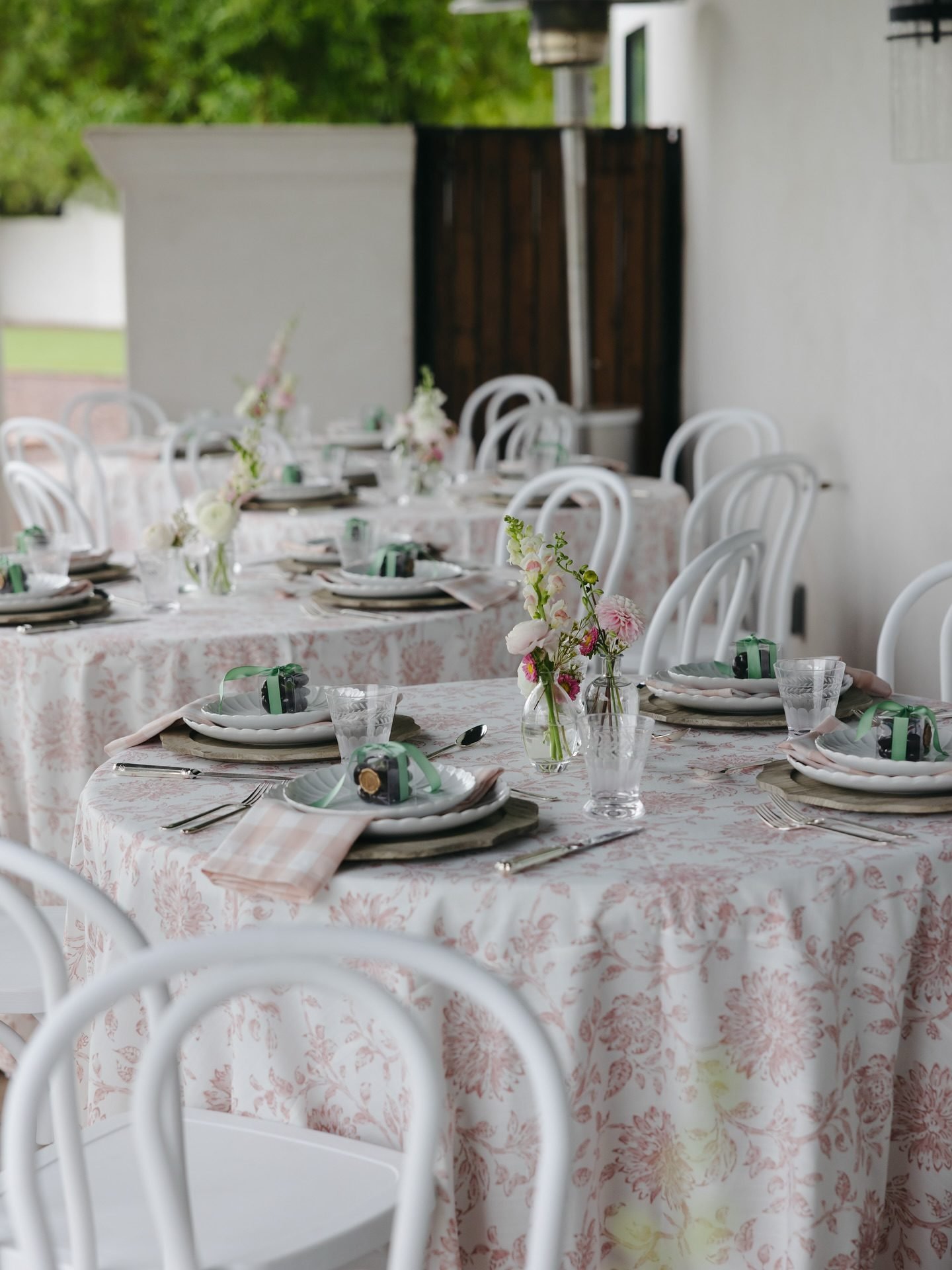 Dahlia Rosewood Table Linen - Linen Rentals | Wedding Table Linen
