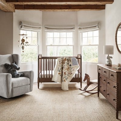 Jenny Lind Heirloom Deep Brown Wood Convertible Crib - image 14 of 16