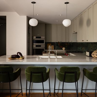 Azalea Upholstered Black and White Boucle Bar Stool - image 8 of 11