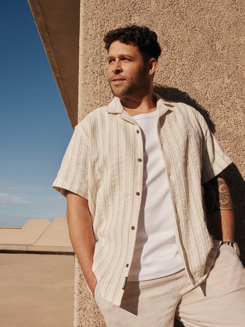 Weekend Outfit | Get out and about in ease with a pair of shorts and short sleeve shirt.

+ All shirts now $40 each when you buy 3. Save $89.97. Limited time. 

#springstyle #styleinspo #casualstyle #axlandco