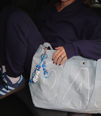 Alpha Custom Tote - Blue Denim