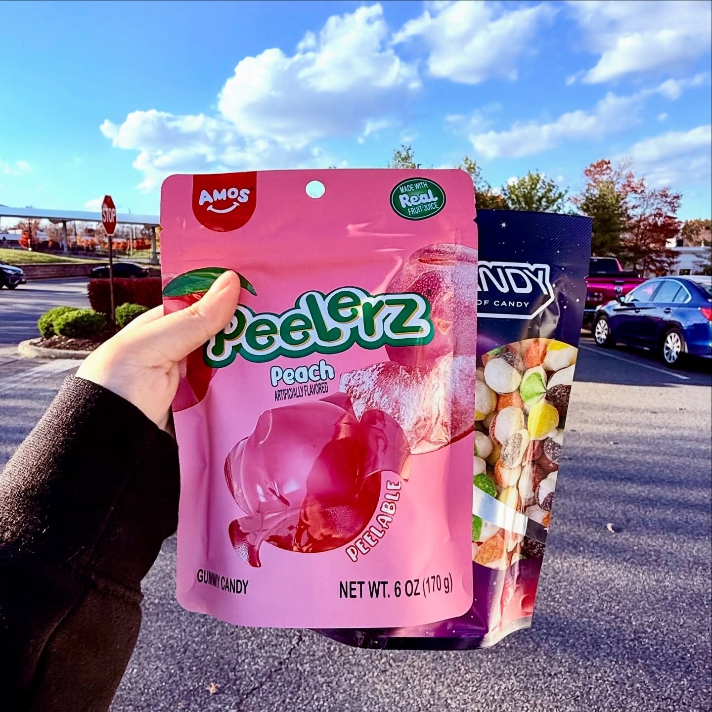 Amos Peelerz Peach Gummy Candy - World Market