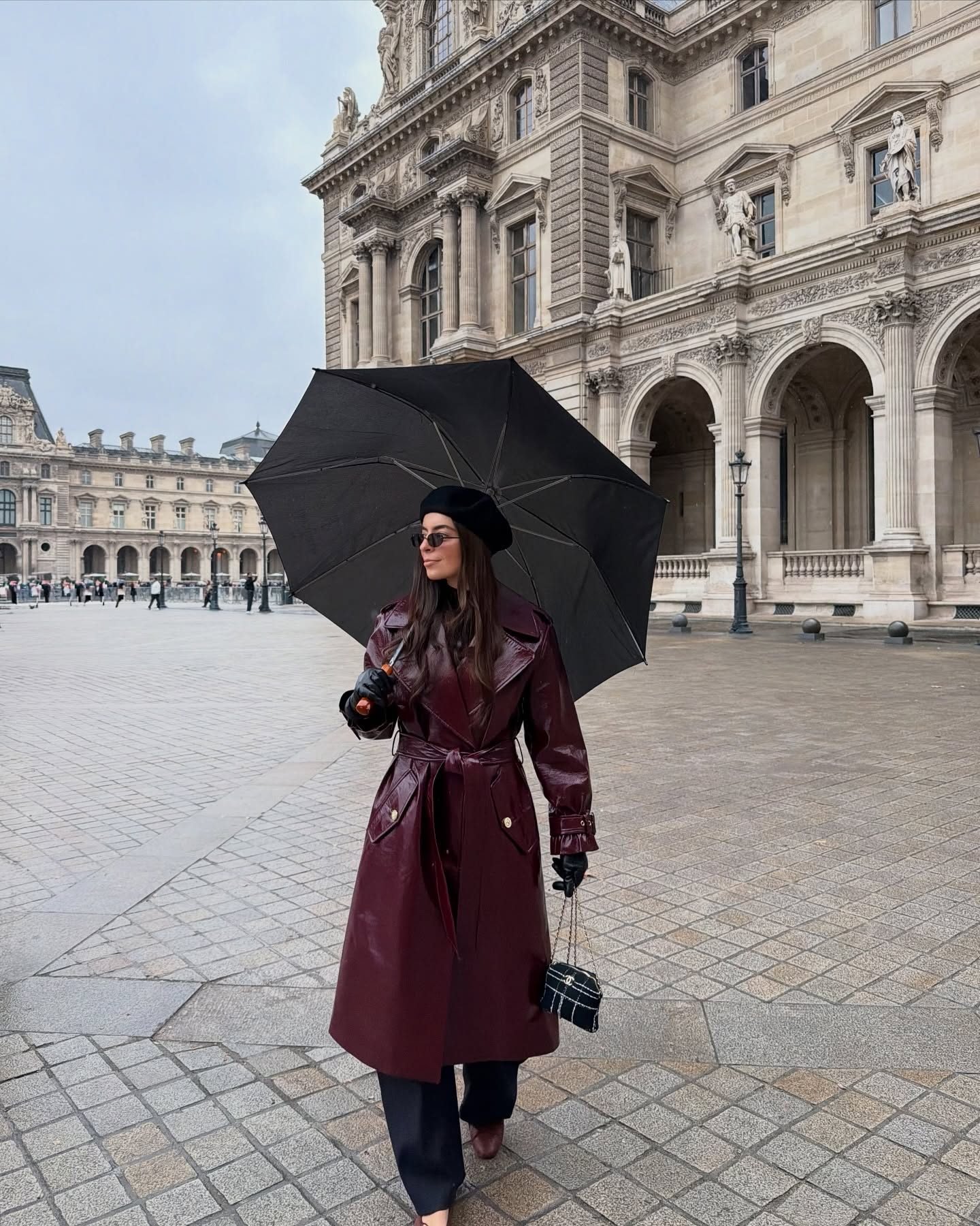 NEVADA VEGAN TRENCH COAT in OXBLOOD | ALICE + OLIVIA