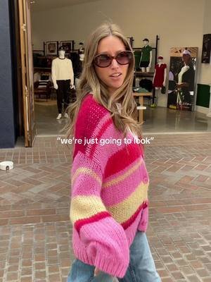 Womens Pink Knit Cardigan | LSPACE Lido Colorful Cardigan