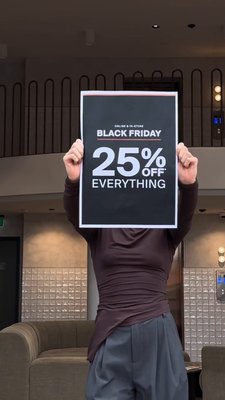 Black Friday is here.
Good deals, good timing, no overthinking required.
Shop online or in-store NOW. Click & collect in 2 hours. 

#johnnybigg #blackfriday #sale