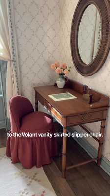 Play Crosby Antique Amber Wood Kids Desk with Drawer by Sharland England - video 0 of 0