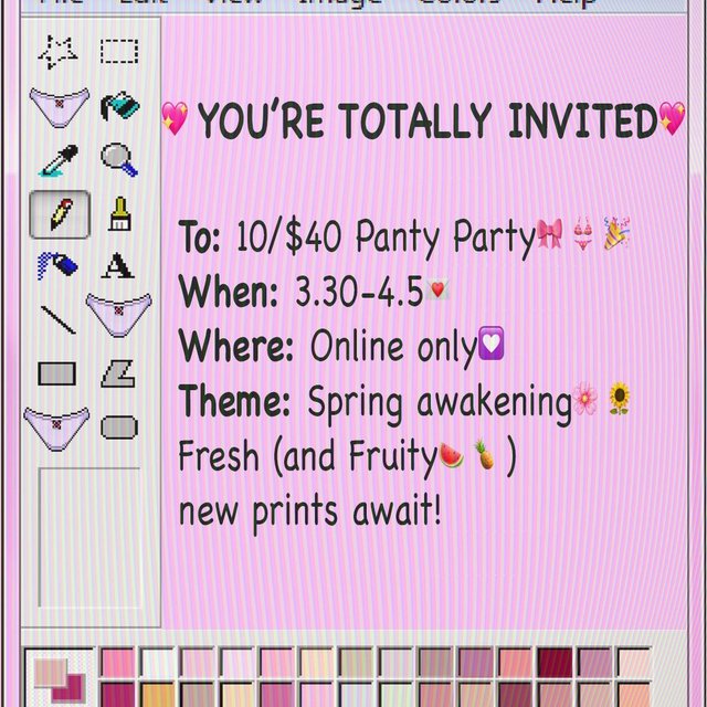 RSVP yes or YES, and get ready to shop in stores too on 4.1.