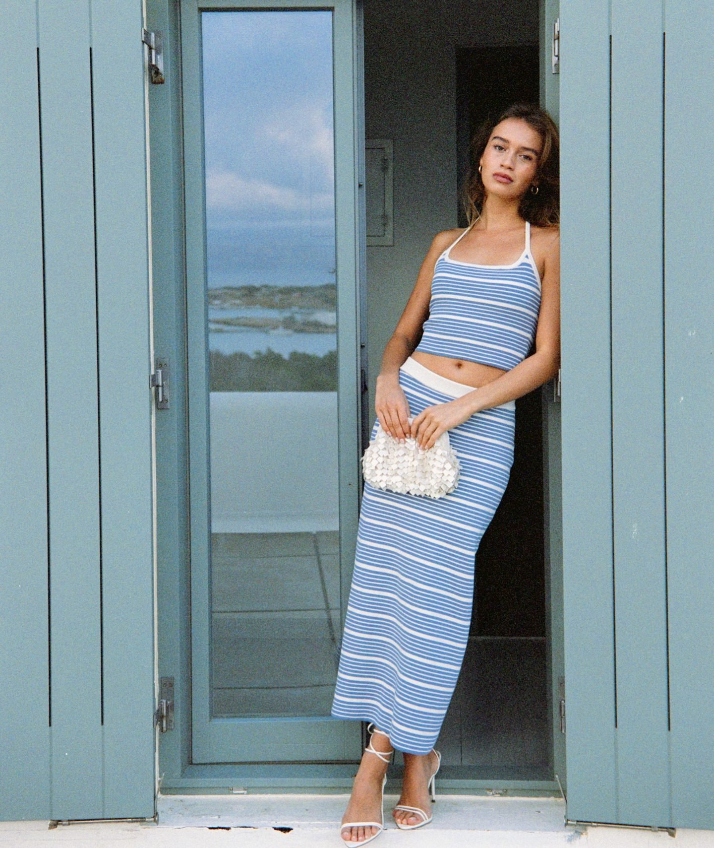 LSPACE Positano Top - Outer Banks Stripe