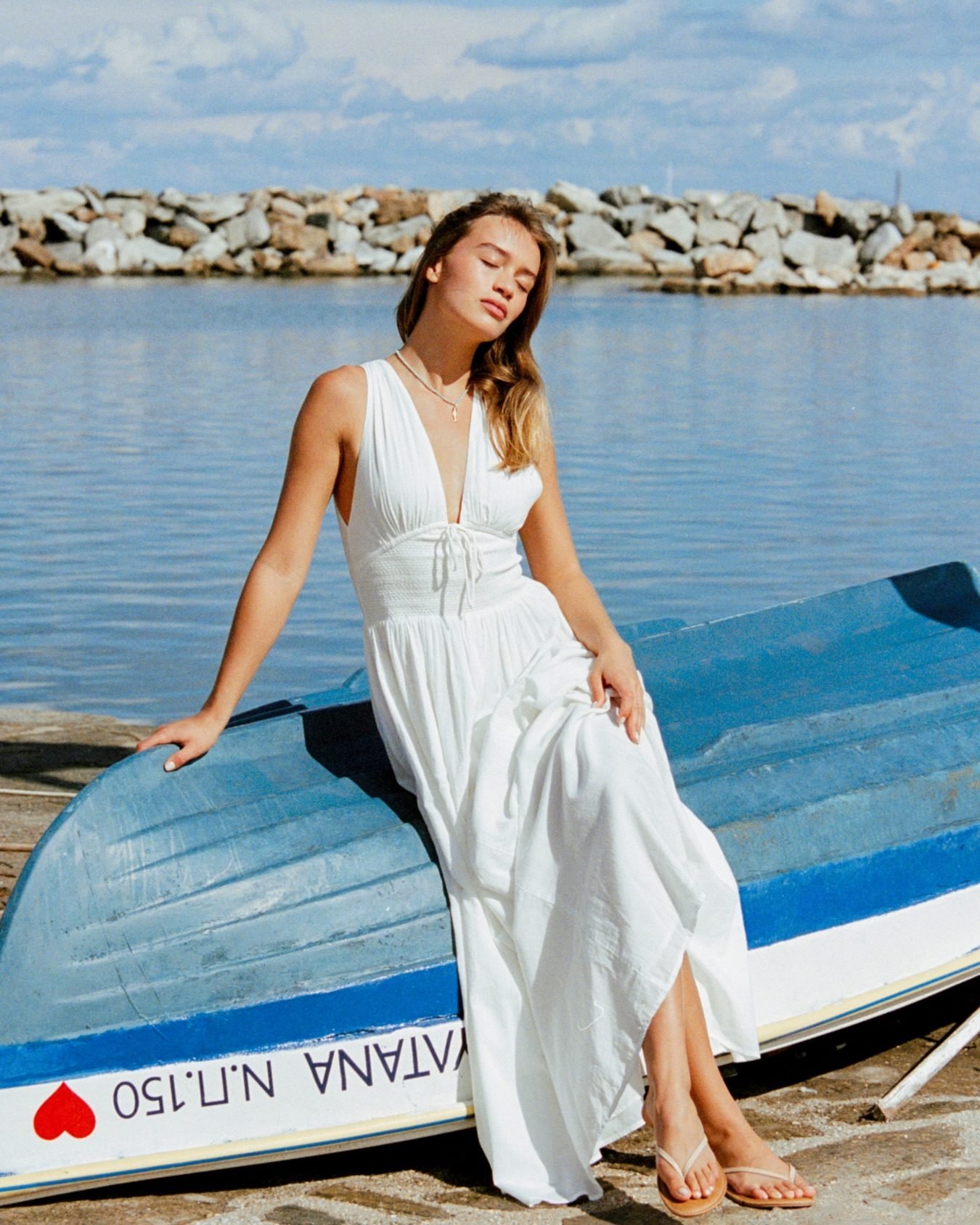 LSPACE Emmaline Maxi Dress - Cream