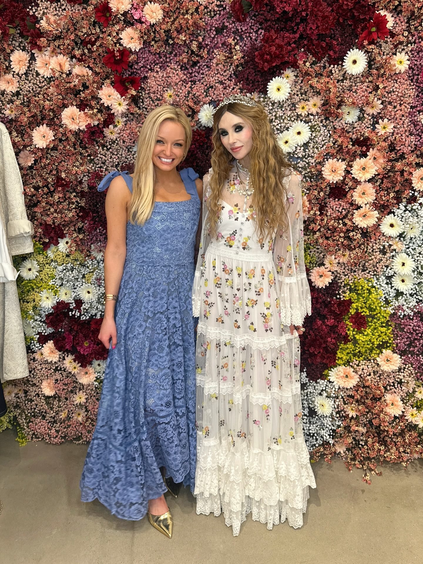 ROSALEE LACE BUSTIER DRESS in INDIGO | ALICE + OLIVIA