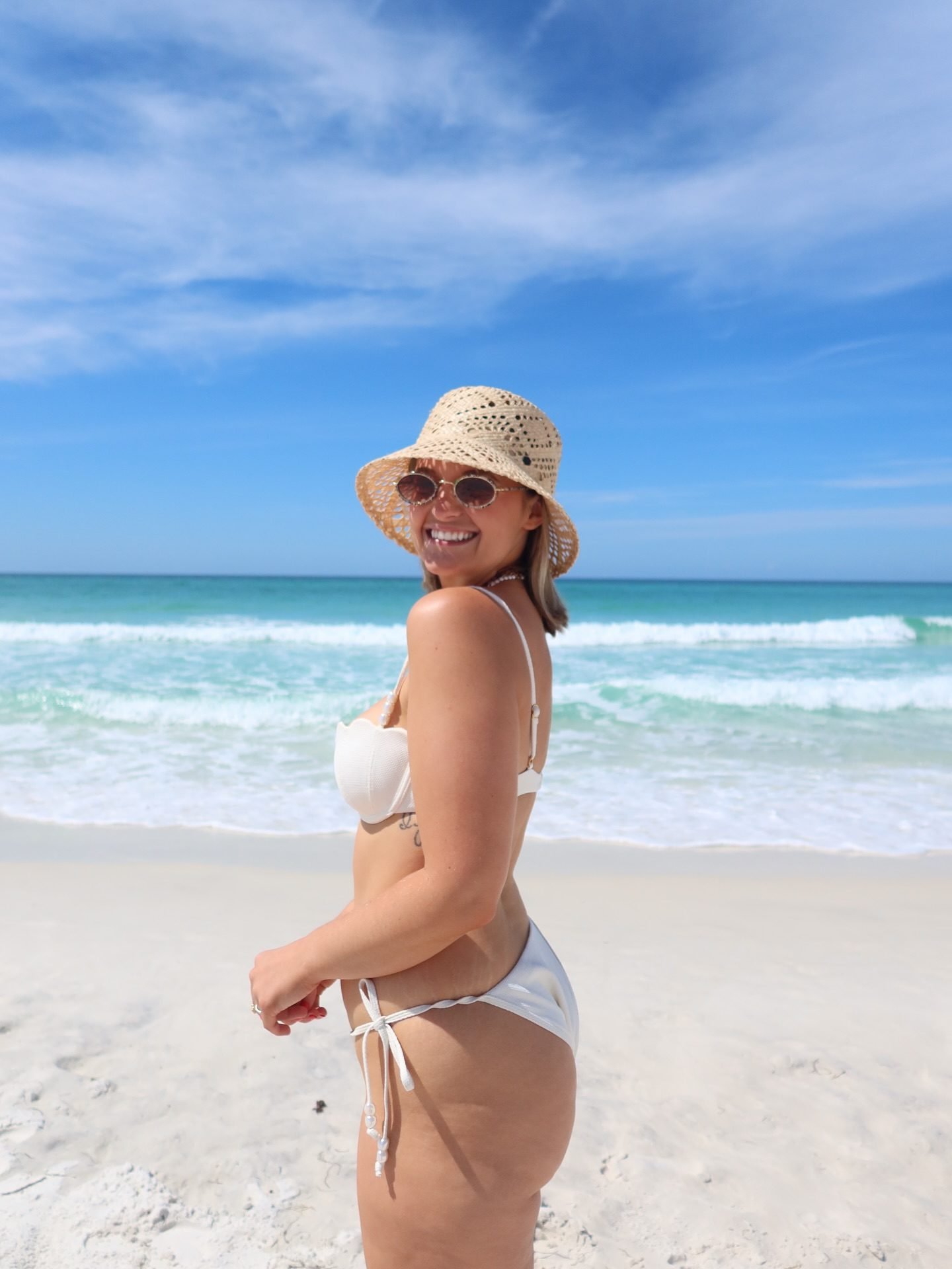 Product | Sunrise Shell Bikini Top - Cream