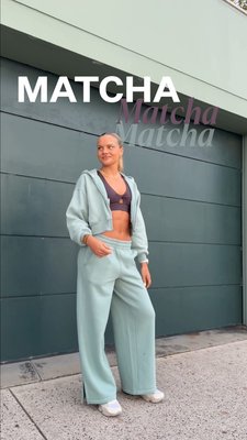 Matcha, matcha, matcha… taking over, and we’re not mad 💚
Meet the colour combo you didn’t know you needed: matcha + nutmeg, in our luxe fleece layers and Luxetech active sets you’ll live in.

#rockwear