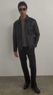 a fresh update for your wardrobe. the jagger faux leather jacket is your go to layer for any plan. from casual to date night, it's as practical as it is cool. shop 25% off jackets and knits for a limited time.

#connorclothing