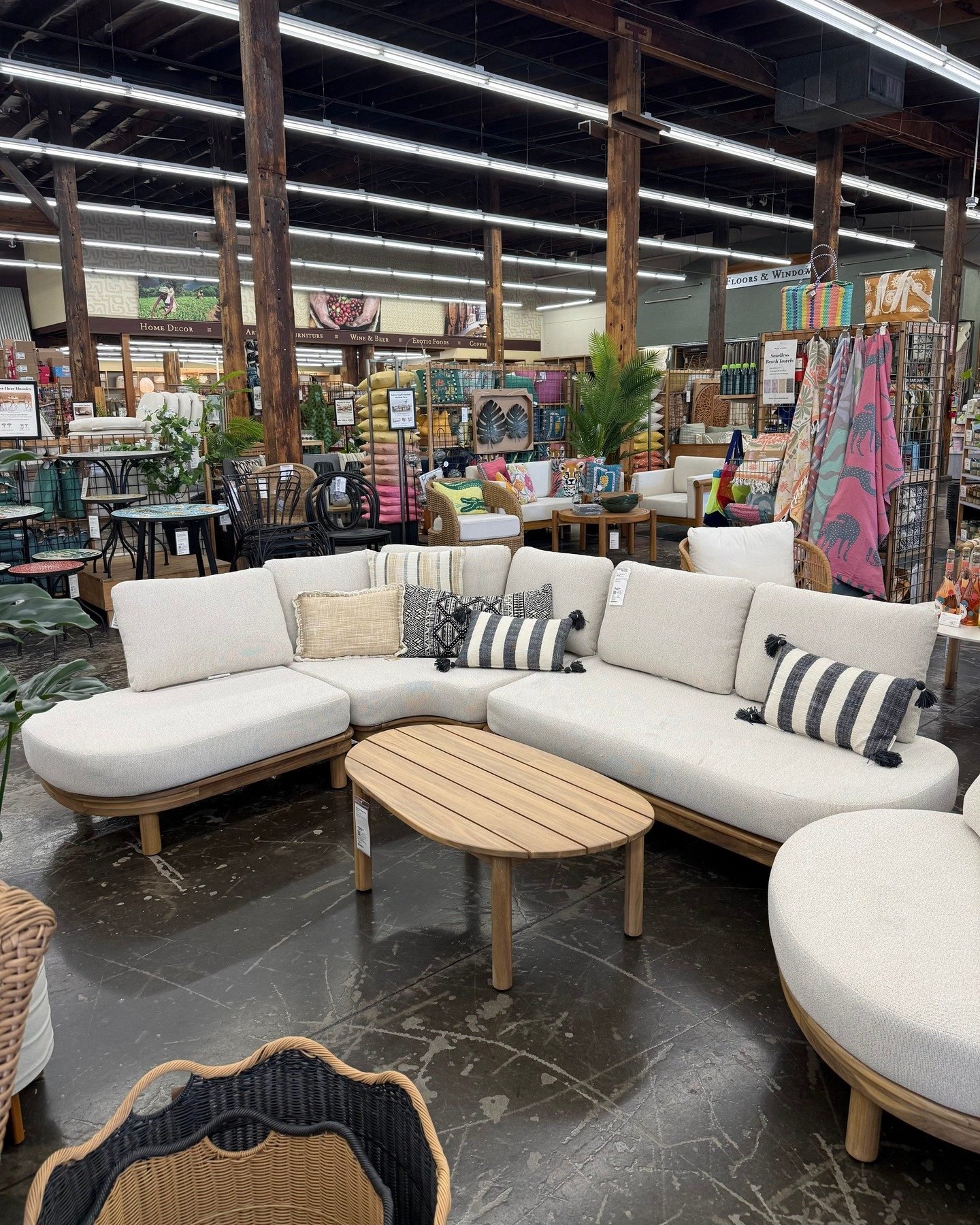 Cadiz Round Outdoor End Table - World Market