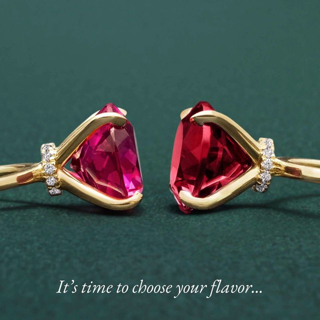 The flavor debate is on 🍒🍓 Which Ring Pop are you choosing? Brilliant Earth x Ring Pop is popping up at our new Beverly Hills showroom, and you could WIN one when you play our special claw machine. See you 2/7 at 329 N. Beverly Drive. No purchase necessary to enter giveaway. Open to 18+ in 50 US & DC, except RI. Giveaway not sponsored by Instagram. See link in @brilliantearth bio for full rules.