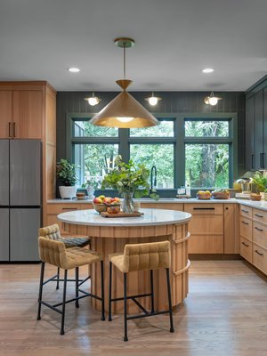 Gabe Pesto Tufted Low-Back Counter Stool - image 9 of 11