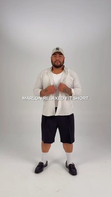 Ways to wear the Marlon Relaxed Fit Short.

Easy to dress up or keep casual, with a relaxed fit that gives you comfort and room to move. Built for everyday wear.

#johnnybigg #menswear #bigandtall #bigandtallfashion #mensshorts