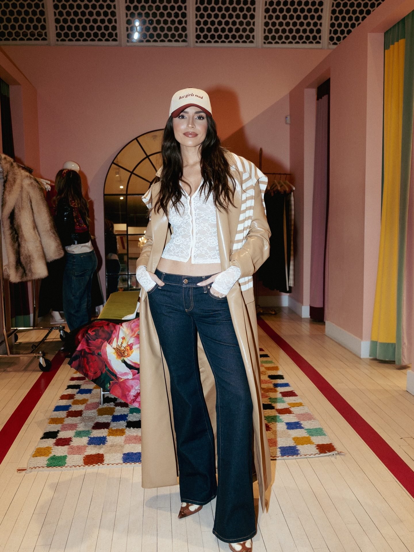 JIMMY VEGAN COAT in PRALINE | ALICE + OLIVIA