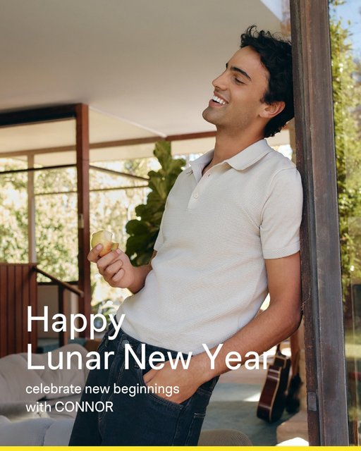 New year, new beginnings. 🧧

May this Lunar New Year bring confidence, success, and prosperity your way. Thank you for your continued support — we can’t wait to style the year ahead with you. ✨

#menswear #lunarynewyear #connorasia