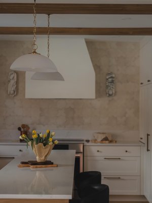 Roxane White Marble Wall Sconce by goop - image 15 of 16