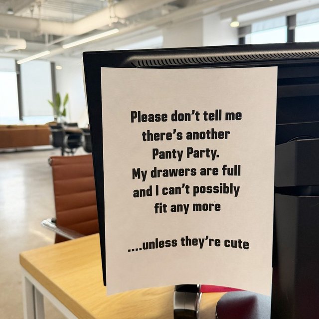 Weāre not going to NOT tell you thereās a 7/\$35 Panty Party happening rnā¦