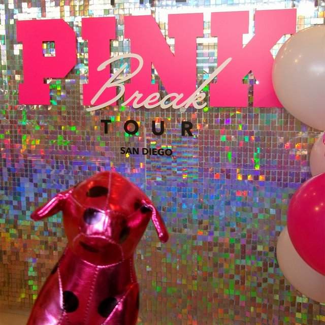 Mini loves being the center of attention, so naturally, the PINK Break Tour is totally her thing. Weāll be keeping the fun going all weekend so be sure to check if weāre coming to a store near you! šš«