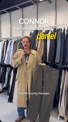 👀 looking for your next pair of chinos?
Daniel’s pick is the Dixon Loose Chino.&nbsp;
&nbsp;
comfortable, easy to wear and now part of our final clearance.
&nbsp;
shop now in-store and online.
&nbsp;
#connorclothing