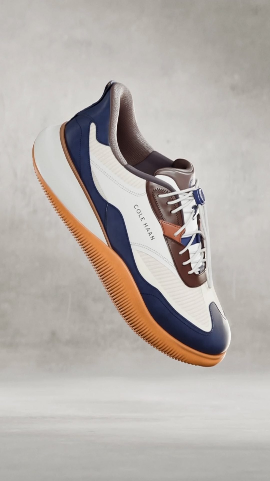 Men's 6.ZERØGRAND Quick-On Sneakers in Blue, white | Cole Haan