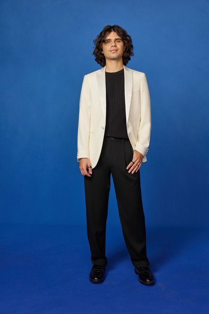 Kent Stretch Blazer Off White