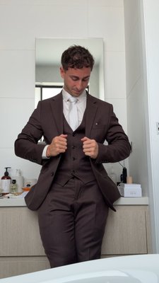 BTS of the suit doing exactly what it needed to do 🔥