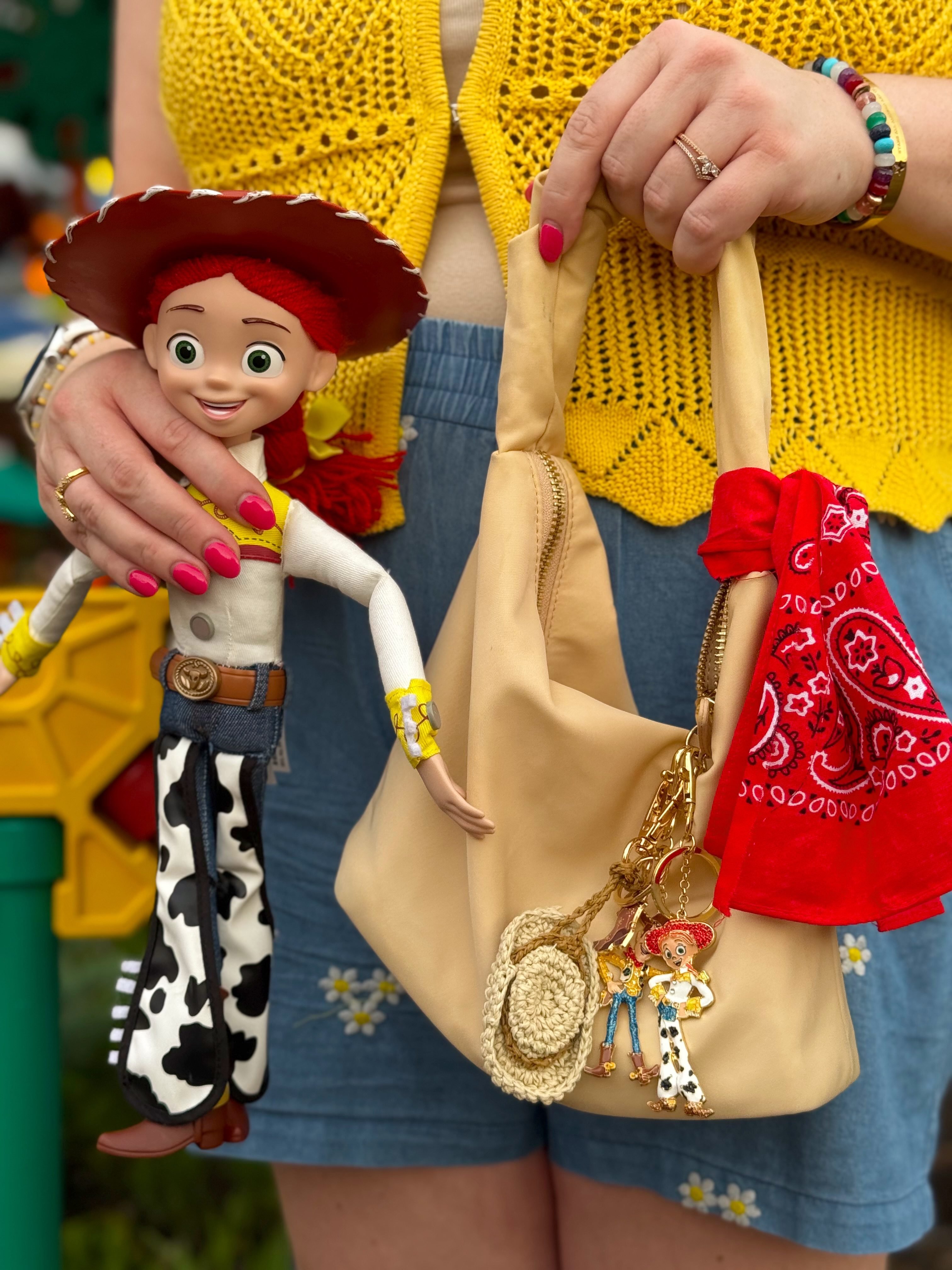 Disney Toy Story Pixar 2D Bag Charm in Jessie | BaubleBar