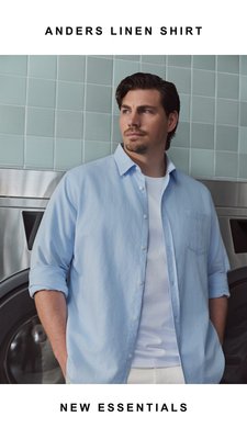 We call it a 5 Star Essential for a reason. Meet the Anders Linen Shirt — the wardrobe staple that does it all.

Shop Dan’s look In-store or Online. 

#JohnnyBigg #WashWearRepeat #BigAndTall #MensEssentials #FiveStarEssentials