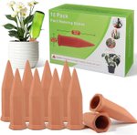 Tcamp 10 Pack Terracotta Watering Spikes