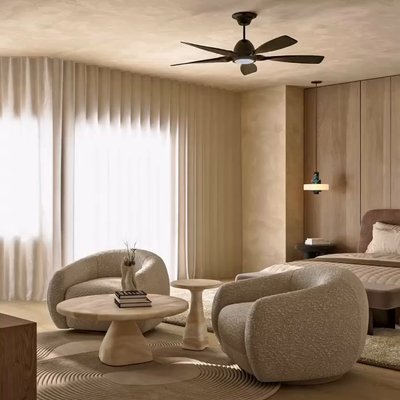 Stivale Light Brown Velvet Queen Bed